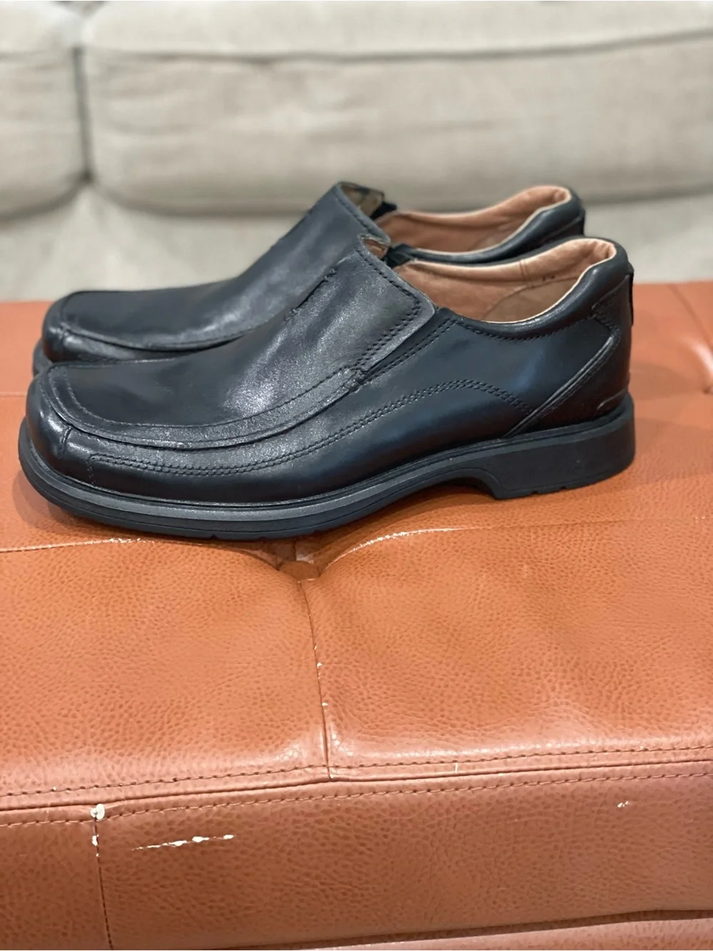 Clarks classic black